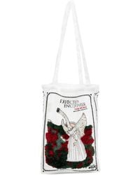 Undercover - Sequin-Embellished Embroidered Tote Bag - Lyst