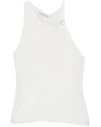 Paloma Wool - Lani Asymmetric-Neck Knitted Top - Lyst
