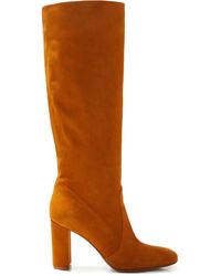 Gianvito Rossi - Glen ブロックヒール ブーツ 85Mm - Lyst