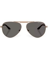 ARMANI EXCHANGE - Pilot-Frame Tinted Sunglasses - Lyst