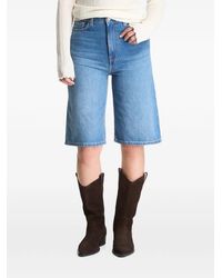 Samsøe & Samsøe - Short En Jean À Taille Haute - Lyst