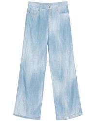 Ermanno Scervino - Wide-Leg Trousers - Lyst