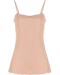 Alberta Ferretti - Square-Neck Camisole Vest - Lyst
