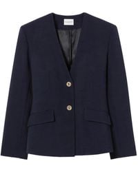 Claudie Pierlot - Anchor Button Blazer - Lyst
