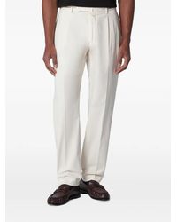 Santaniello - Arechi Pleated Trousers - Lyst