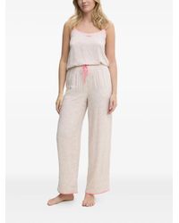 DKNY - Leopard-Print Pyjama Set - Lyst
