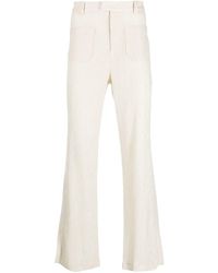 Soulland - Kody Jacquard Flared Trousers - Lyst