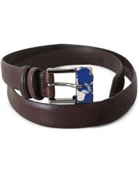 CoSTUME NATIONAL - Buckle-Fastening Leather Belt - Lyst