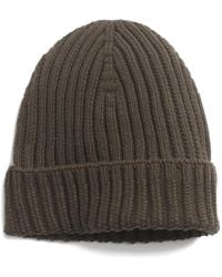 Barrie - Ribbed Cashmere Beanie - Lyst