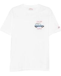 MC2 Saint Barth - X Panda Portofino Graphic-Print T-Shirt - Lyst