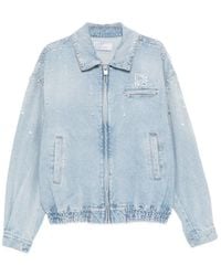 GIUSEPPE DI MORABITO - Embellished Bomber Jacket - Lyst