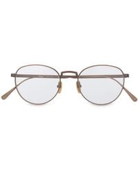 Persol - Round Bronze Frame Sunglasses - Lyst