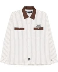 Neighborhood - Striped Pocket Shirt - Lyst