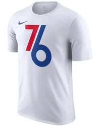 Nike - Nba 76Ers City Edition Logo T-Shirt - Lyst