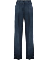 P.A.R.O.S.H. - High-Waisted Tailored Trousers - Lyst
