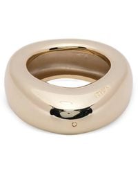 JOSEPH - Vergoldetes Bean Bangle Armband - Lyst