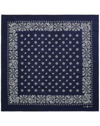 Polo Ralph Lauren - Vierkante Sjaal Met Paisleyprint - Lyst