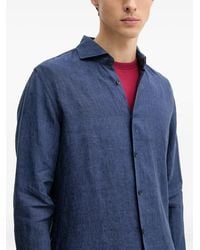 Joop! - Long-Sleeve Linen Shirt - Lyst