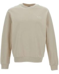 A.P.C. - Logo-Embroidered Sweatshirt - Lyst