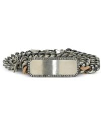 Sylva & Cie - 18K Rose Plate Wrap Rounds Bracelet - Lyst