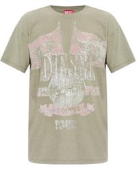 DIESEL - T-Shirt T-Normes-Hmbp - Lyst