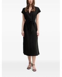 Mos Mosh - Button Belted Midi Dress - Lyst