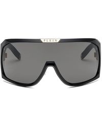 Philipp Plein - Sonnenbrille Im Oversized-Look - Lyst