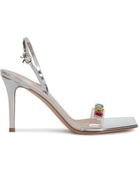Gianvito Rossi - 105Mm Crystal-Embellished Sandals - Lyst