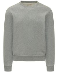 Bl'ker - Stanford Pullover Mit Rundhalsausschnitt Und Logo-Stickerei - Lyst