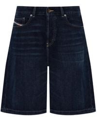DIESEL - De-Sire-Short Denim Shorts - Lyst