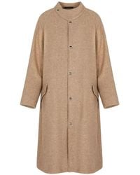 Giorgio Armani - Single-Breasted Coat - Lyst