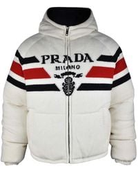 Prada - Down Jacket - Lyst