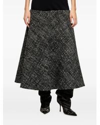 DIESEL - Midi O-Grace Skirt - Lyst