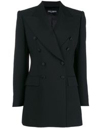 Dolce & Gabbana Blazer sartoriale doppiopetto - Nero