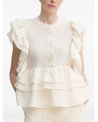 Munthe - Blusa Con Ruches Fulton - Lyst
