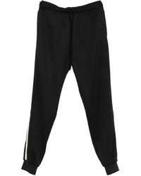 MM6 by Maison Margiela - Side-Stripe Drawstring-Waist Track Pants - Lyst
