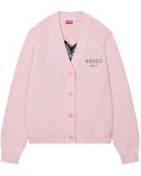 KENZO - Vest Met V-Hals - Lyst