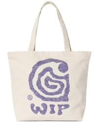 Carhartt - Helix-Print Canvas Tote Bag - Lyst