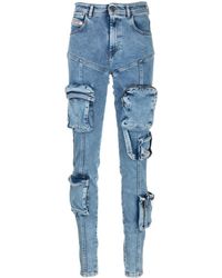 DIESEL - 1984 Slandy-high 09f67 Skinny Jeans - Lyst