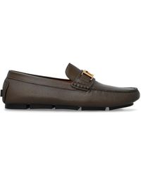 Versace - Greca Driver Shoes - Lyst