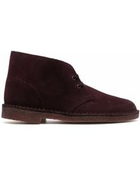 Clarks - Suede Lace-Up Desert Boots - Lyst