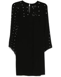 Nissa - Crystal-Embellished Mini Dress - Lyst