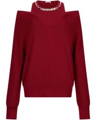 Liu Jo - Jersey con apliques en el cuello - Lyst