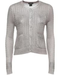 Avant Toi - Cable-Knit Cardigan - Lyst