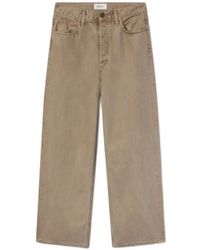 Agolde - Ren High-Rise Wide-Leg Jeans - Lyst