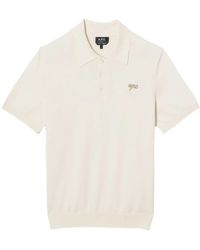 A.P.C. - Polo Gregorio Cogdkh23393 - Lyst