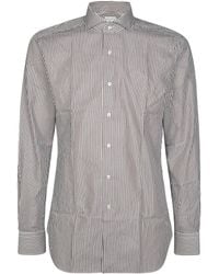 Xacus - Chemise À Rayures - Lyst