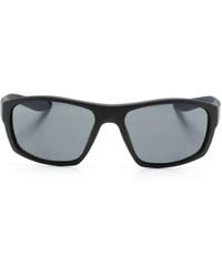 Nike - Brazen Boost Rectangle-Frame Sunglasses - Lyst