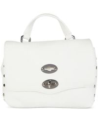 Zanellato - Mini Daily Postina Studded Top-Handle Satchel Bag - Lyst