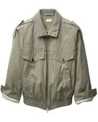 Versace - Cotton Blouson - Lyst